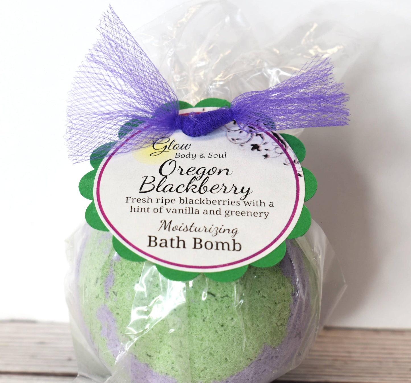 Oregon Blackberry Bath Bomb Fizzy