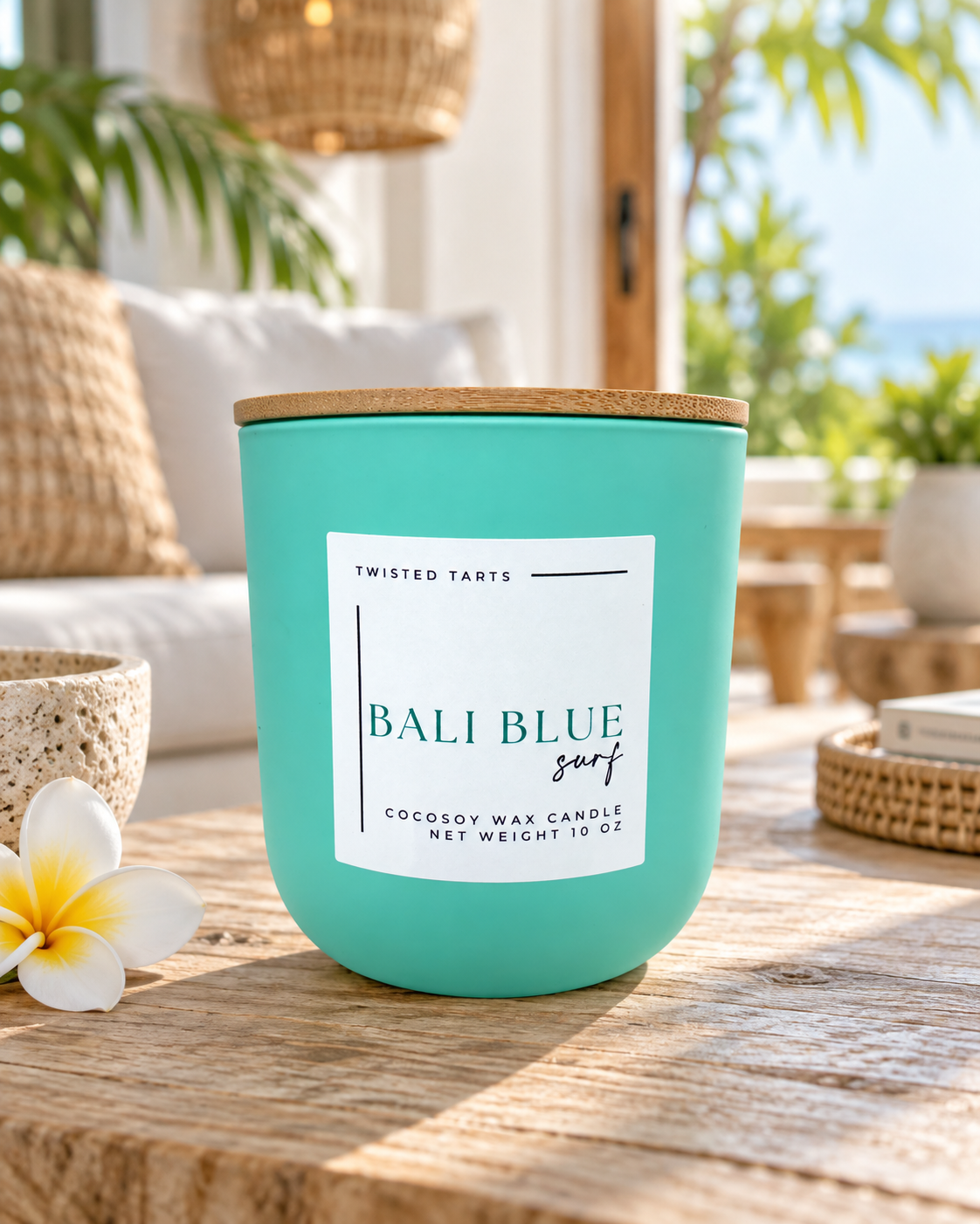 Bali Blue Surf - 10oz Candle