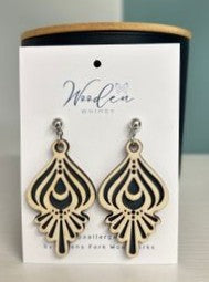 W7 Wooden Earrings