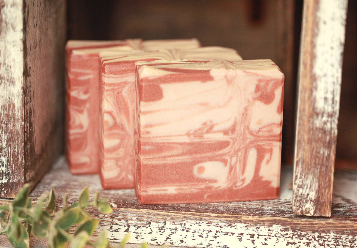 Mahogany Teakwood Goats Milk Bar Soap - 4.5 oz.