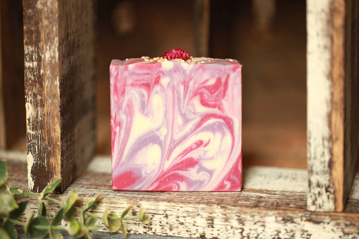 Black Raspberry Vanilla Cold Process Bar Soap
