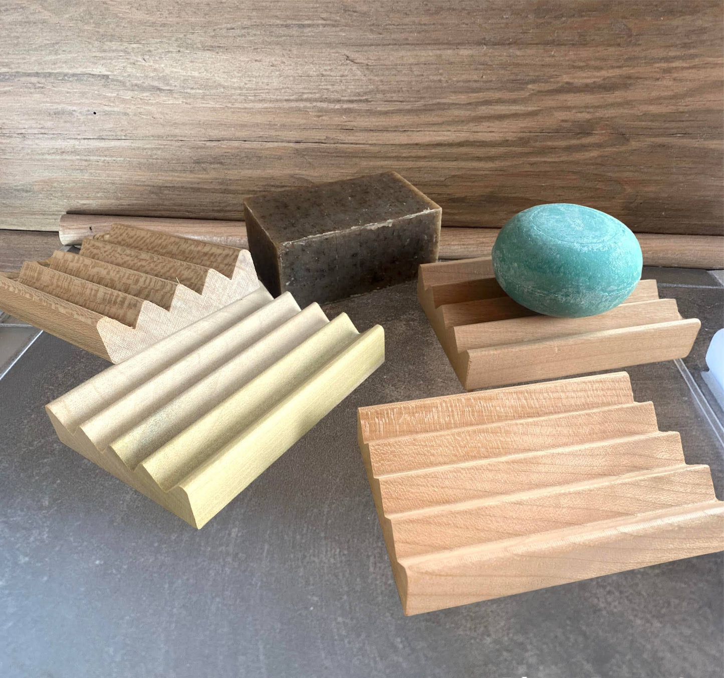Natural Red Alder Soap Dish
