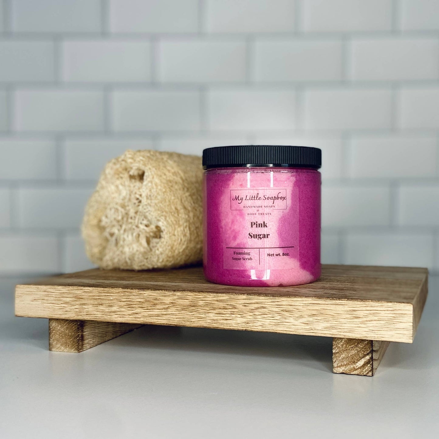 Pink Sugar Foaming Sugar Scrub