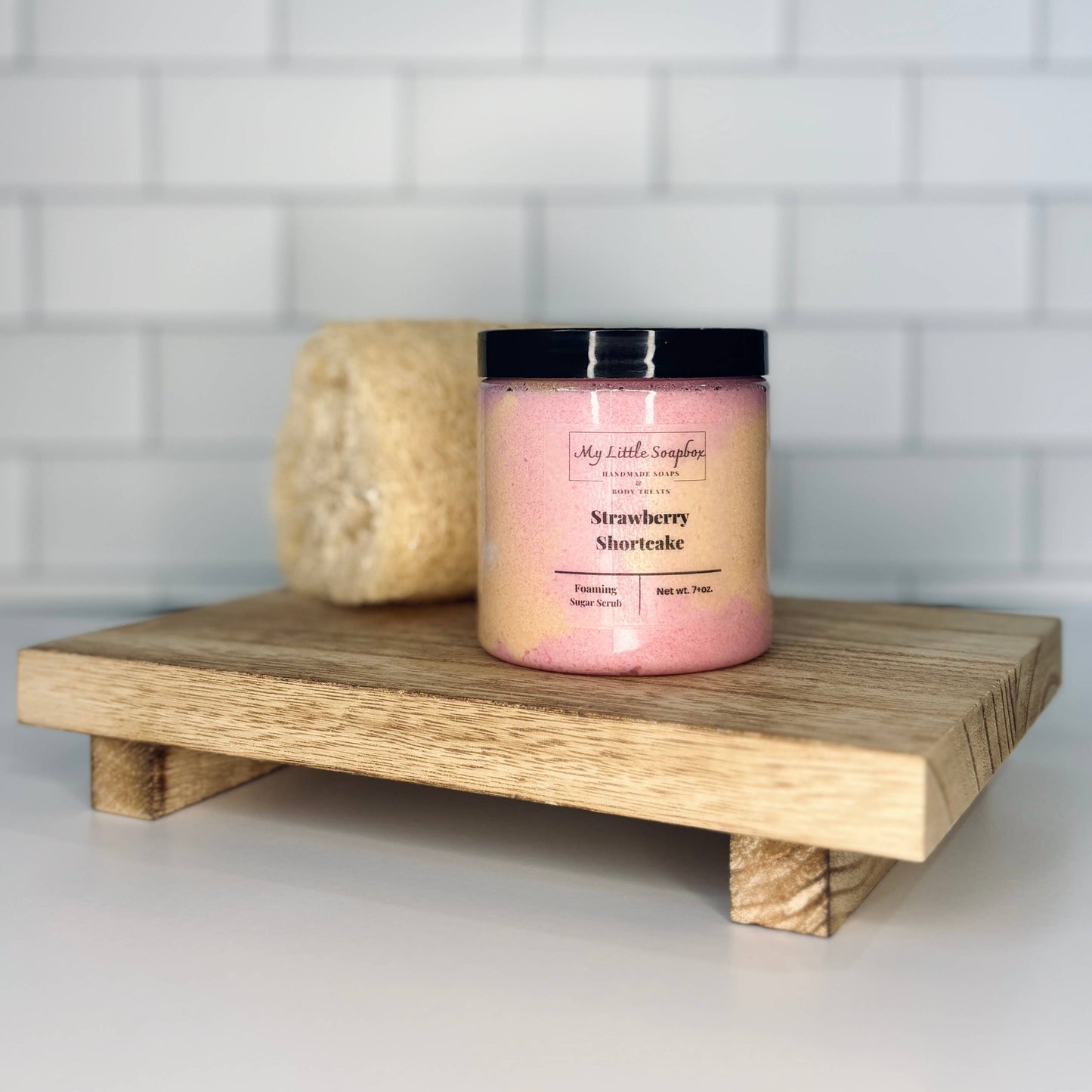 Strawberry Shortcake Foaming Sugar Scrub