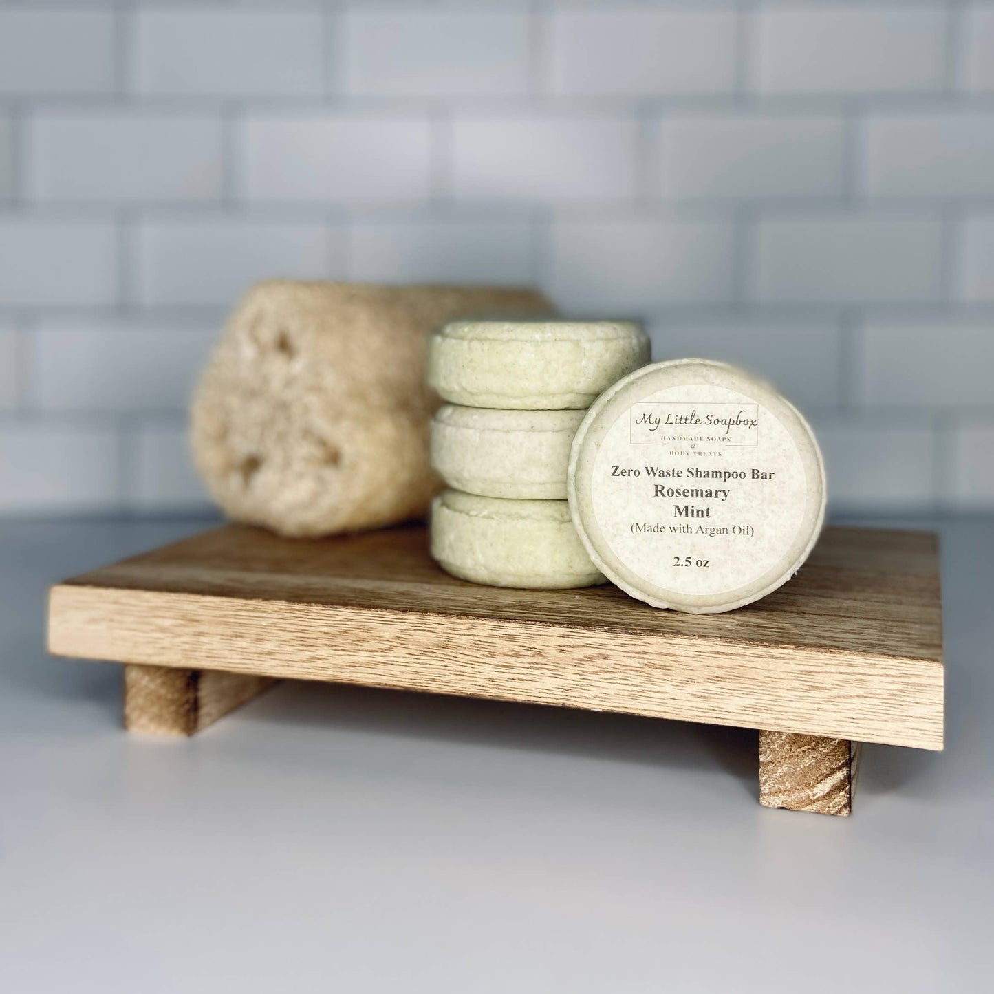 Rosemary Mint Zero Waste Shampoo Bar