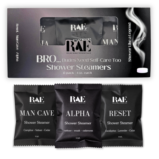 BRO Men's Shower Steamers 6 Pack