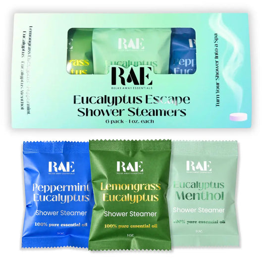Eucalyptus Escape Shower Steamers 6 Pack