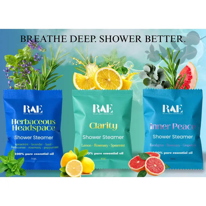 Tranquility Shower Steamers 6 Pack - Made in USA