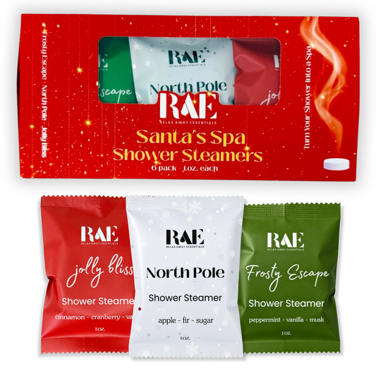 Santa's Spa Shower Steamers 6 Pack