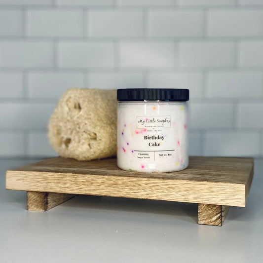 Birthday Cake Foaming Sugar Scrub
