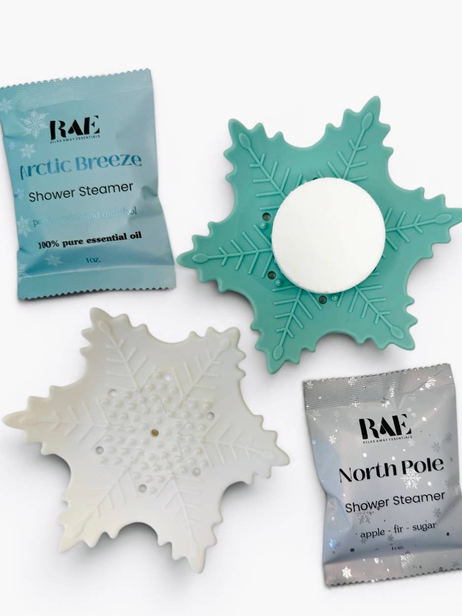 Snowflake Shower Steamer Tray 