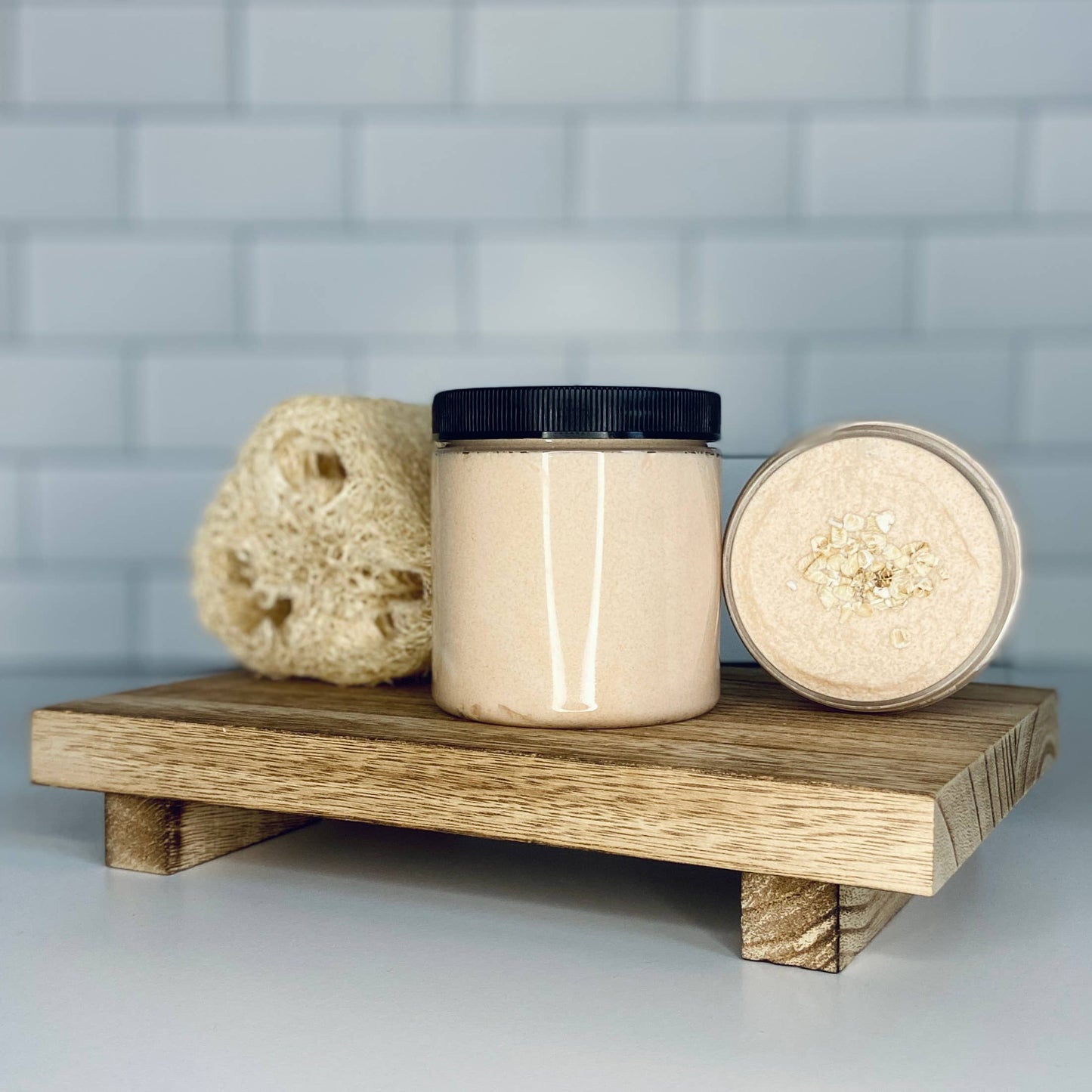 Oatmeal Milk and Honey Foaming Sugar Scrub