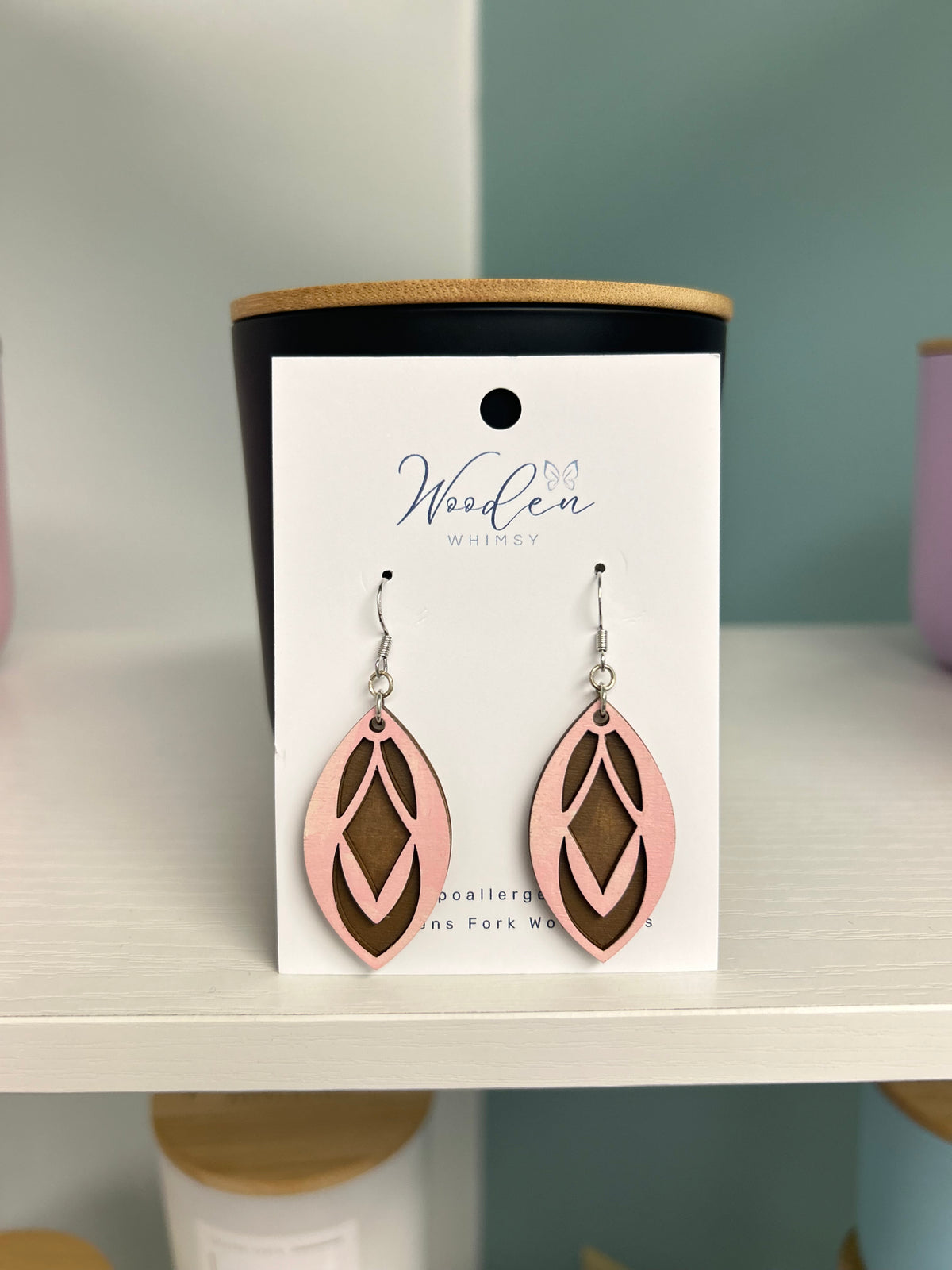 E41 Wooden Earrings
