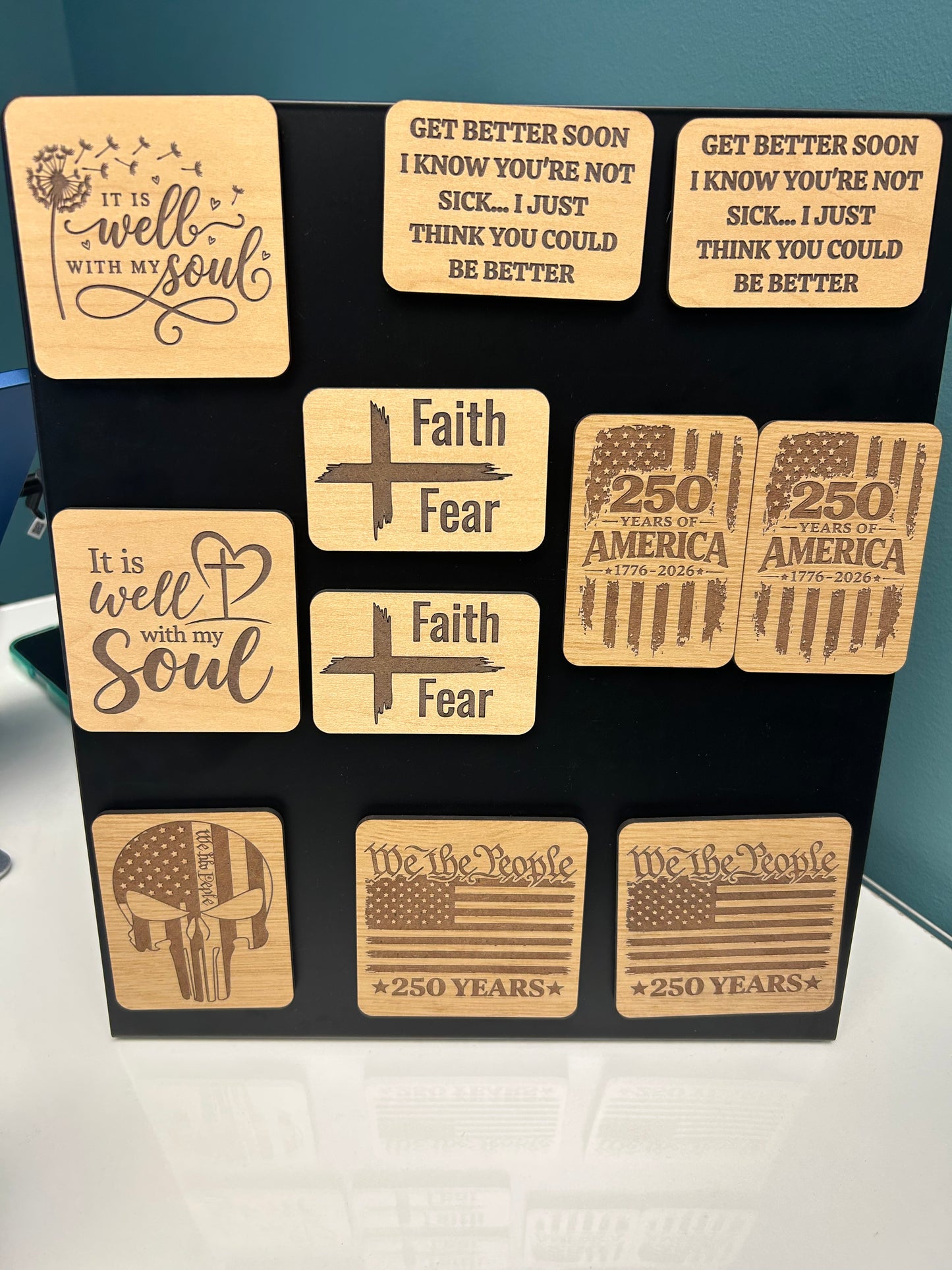 Wooden Magnet