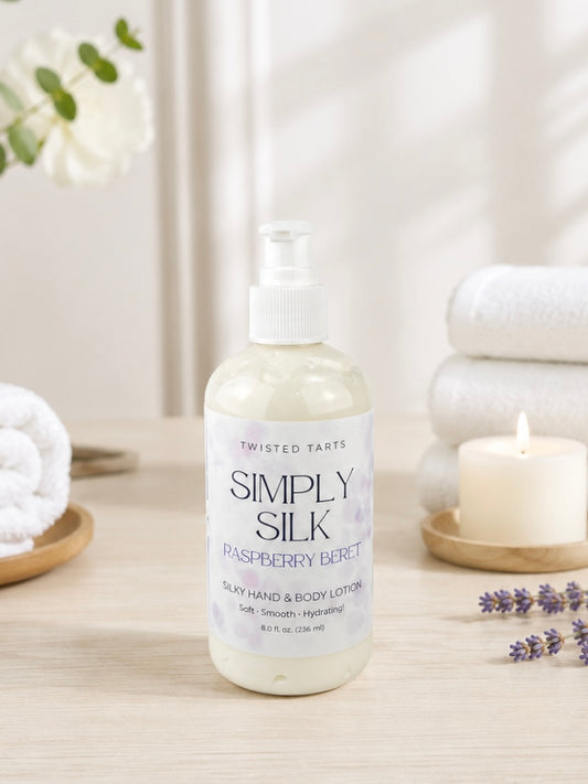 Raspberry Beret - Simply Silk Lotion