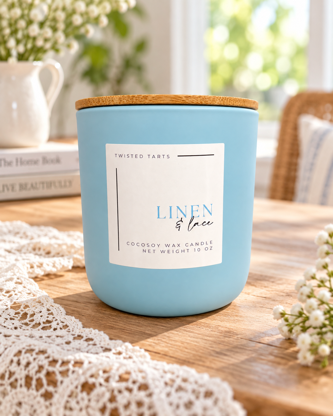 Linen & Lace - 10oz Candle