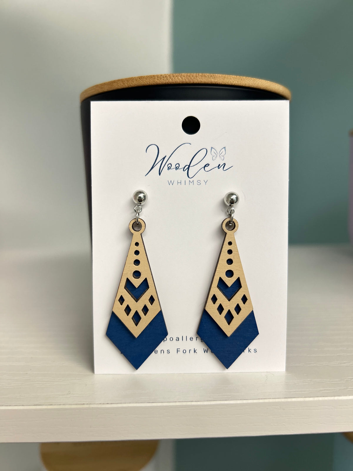 W6 Wooden Earrings