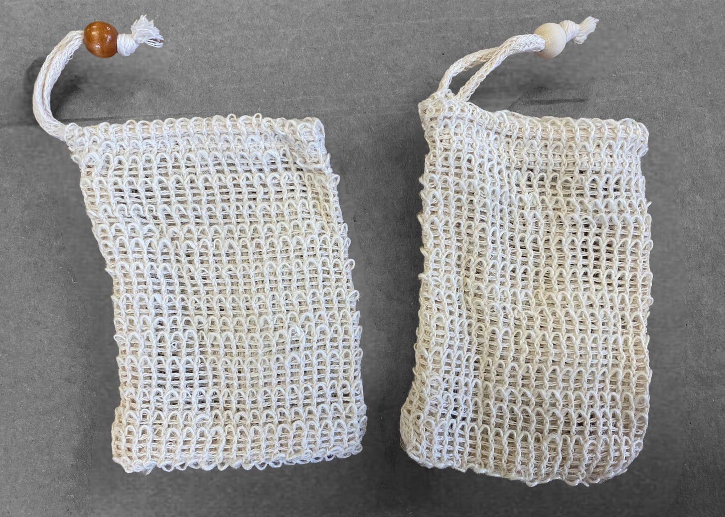 Natural Plant Based Sisal Soap Saver Pouches