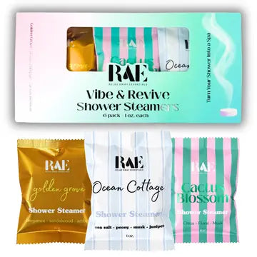 Vibe and Revive Shower Steamers 6 Pack